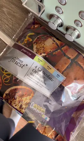 Found these little gems in @Tesco today 😍 #glutenfree #hotcrossbuns #chocolateorange #FoodTok 