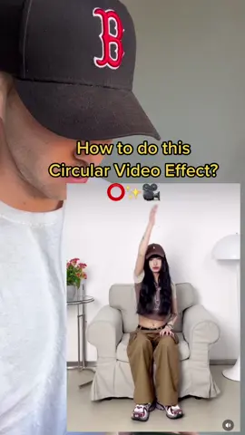 Here is how to do this insane circle arm video effect for your TikTok with your phone 🎥⭕️✨ #video #edit #creative #idea #circle #tiktok #iphone #foryou #CapCut #cccreator inspiration by @jizifanfan 