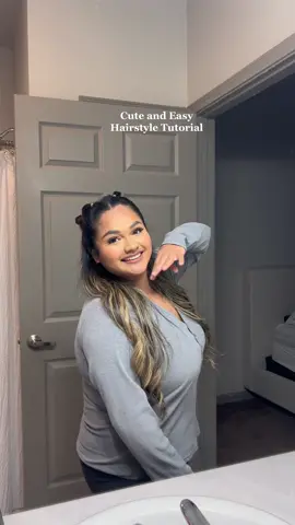Cute and Easy Hairstyle Tutorial ♥️  I want to try exploring and doing more hairstyles. 🫶🏼 #hair #hairstyle #hairstyles #hairstyletutorial #hairtutorial #hairtutorialsvideo #hairtransformation #hairtutorials #longhair #longhairtuturial #longhairstyles #longhairstyleideas #cutehairstyles #cutehair #quickhairstyle #quickhairtutorial #essyhairstyles #easyhairtutorials #heslthyhair #cabellolargo #cabellosaludable #cabellosano #tutorialdepeinado #peinado #peinadosfaciles #peinadosfacilesyrapidos #peinadosaesthetic #peinadofacil #peinadostutorial #foryou #fyp #parati #haircare #pelolargo #baddiehairstyle #hairproductsthatwork 