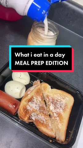 I love meal prep !!!  #fyp #mealprep #caloriedeficit 