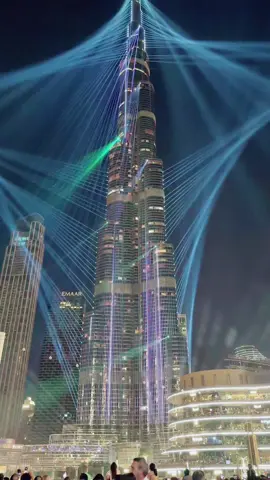 Dubai 2024 Laser Light Show 👌👌👌#dxb #burjkhalifa #dubaimall #downtown 