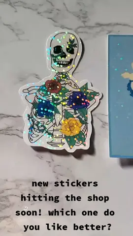 These stickers will be up on the site soon!