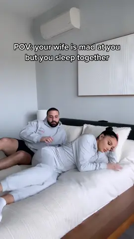 Can’t sleep without my little spoon 🥺 #fypシ #foryoupage #couple #marriedlife 