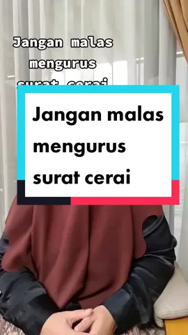 kunci dalam melanjutkan hidup adalah tidak adanya urusan yang belum selesai di masa lalu. semangat yaa. #ibupengacara #pengacara #belajarhukum #belajarhukumituasik #belajarhukumituasik #belajarhukummudah #belajarhukumkeluarga #belajarhukumonline #melekhukum #melekhukumkuy #melekhukumbersama #perceraian 