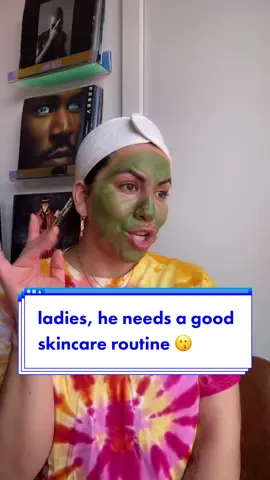 ladies, he needs to have a skincare routine 🙂 #nycskincare #mensskincare #estheticiansoftiktok  Clearing out my drafts 🙃