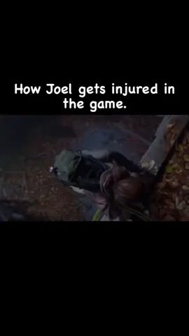 How Joel gets injured on the game. #thelastofus #lastofus #joel #ellie #hbomax #gaming 