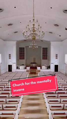 Chapel of hope. A church built for the mentally insane on an asylum campus nicknamed “the city inside the city”, somewhere in the south.  #urbex #abandoned #church #mentalhospital #fyp #greenscreen #gem #vintage #history #southcarolina #chape #dayinmylife #southern 