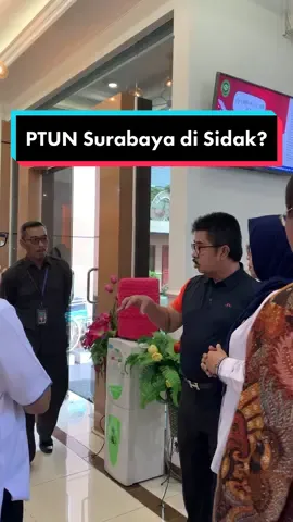 Inspeksi YM. Ketua Kamar Tata Usaha Negara MA RI di PTUN Surabaya. #ptunsurabaya #ptunsby 