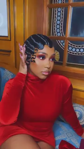 Custom wig by us on #yungmiami305 ❤️ #fingerwave #customwig #citygirls