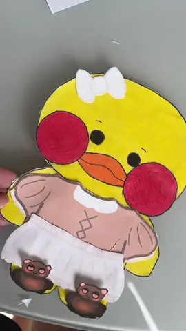 Roupinhas novas Paper Duck #paperduck #patodepapel #rotinapaperduck #paperanimals #paperduckroutine 