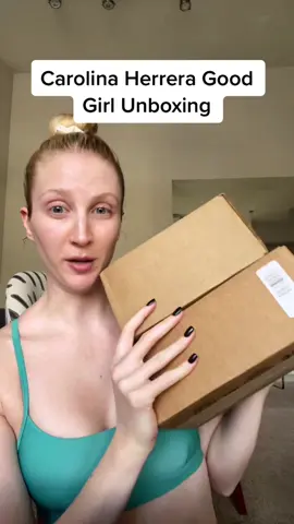 My facial expressions are something else 😂 #perfumeuboxing #perfumetiktok #fragrancetiktok #carolinaherera #carolinaherreragoodgirlparfum 