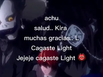Cagaste Light 👹 #parati #fyp #pinchetiktokponmeenparati #deathnote #lightyagami #L #ryukdeathnote #cagastelight 