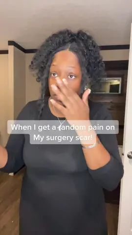 It’s almost 2 yrs and my #Breastreduction scar gets a sharp pain every now and then! #blackgirltiktok 