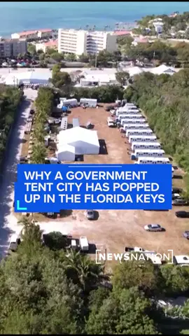 Something new has arrived in the Upper #FloridaKeys: a tented complex in response to the surge in migrants. What we know about the base camp for cops.