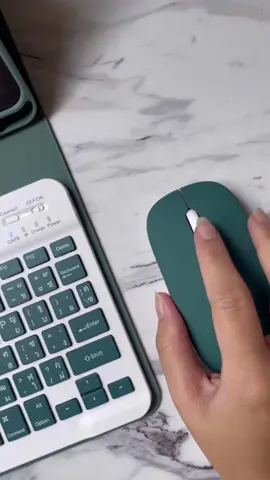 Mouse + Keyboard case for #ipadpro  Darkgreen color✨ ##caseipad##case##ipad##apple##applepencil#review @Kakapartner 