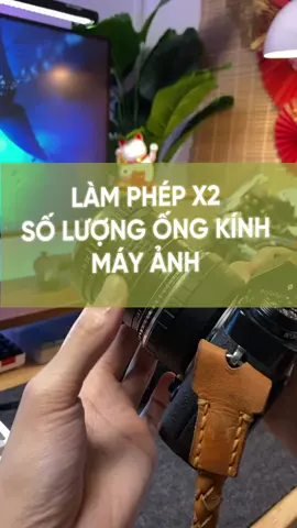 Nhân đôi số lượng lens máy ảnh với chi phí cực rẻ. #nghiensetup #thanhcongnghe #dcgr #mayanh #fujifilm 