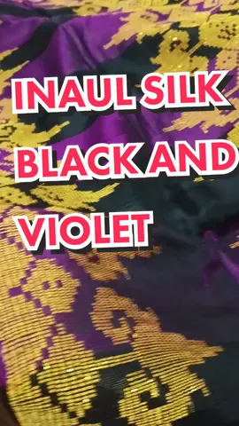BLACK AND VIOLET 🖤💜🤗🇵🇭 INAUL SUTRA RAYON SILK MALONG 🚢 Nationwide & Worldwide 🚢 for orders send us a message in Facebook or Instagram #malong #malongmaguindanaon #inaul #inaulfabric #filipinoweaves #supportlocalph  #textile #handwoven #highfashion #fashiontiktok #traditional #IndigenousTikTok #indigenous #handwoventextiles #maguindanaon #maguindanaon❤ #maguindanaontiktokers #fyp #fypシ #filipino #filipinorelatable 