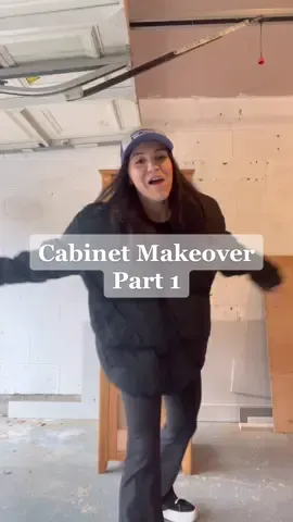 Cabinet Makeover Part 1! #ad #DIY #diyprojects #furnitureflip #furniture #dbpbrandambassador 