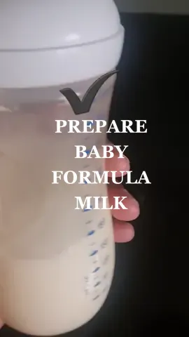 how to prepare baby formula milk #formula #babymilkshake