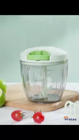 Processador Triturador Portátil Manual de Alimentos 2 em 1 Grande 5 Lâminas 900ml com Mixer Incluso #shopee #mercadolivre #trituradordealimentos