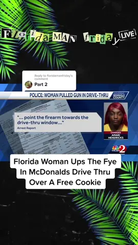 Replying to @floridamanfriday #floridawoman #part2 #mcdouble  #badabababa 
