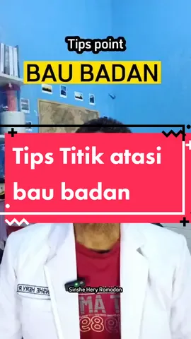 tips point Bau badan #baubadan #baubadanhilang #infokesehatan 