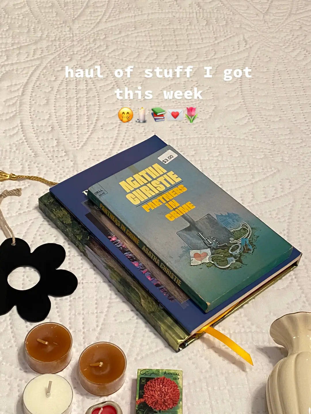 mini haul of random items I got last week 💌 #minihaul #haul #randomhaul #photoslides #vintagehaul #thrifthaul #upstateny #marshalls #woodstock 