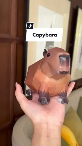 Replying to @Zuzu long time no papercraft ❤️‍🔥 || template : canon creative park #viral #viralditiktok #serunyabelajar #serunyaditiktok #asmr #DIY #papercrafts #capybara #capybaratiktok #capybaramemes 