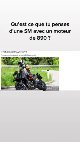 Une nouveauté de chez KTM ? 👀 (Photo bmh-images) #moto#ktm#prototypemoto#nouveautemoto#sm890#motard  