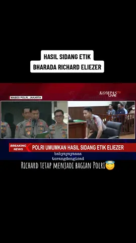 Bener bener yaa Kuasa Tuhan🙏🙏🥺🥺 Terimakasih Tuhan🙏😇 Selamaat yaa caadd masih bisa melanjutkan citacita jadi bagian polri🤗💙 Semangaatt mutasi dan demosi 1 tahun aja kok sebentar🤗 sehat sehaattt yaaa bapak Richard😇🤗 #torangdengicad #savebharadae #saverichardeliezer #bharadae #richardeliezer #fyp #foryou #viral 