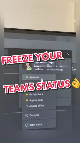 Workplace hack you want your co-workers to know, but not your boss 🤭🤫 #MicrosoftTeams #microsoftteams101 