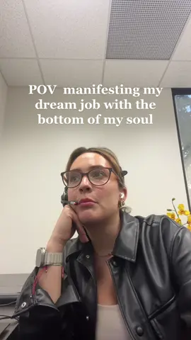 YOU GUYS I’m BEING SERIOUS!!! Just watch it happen for me! & I hope this encourages to do the same bc we deserve to be happy! #relatable #Lifestyle #manifestingadvice #dreamjobchallenge #corporatelife #corporateamerica #glowymakeup #effortlesschic 