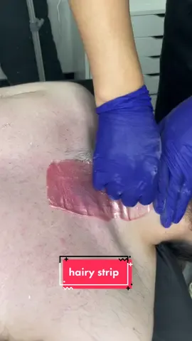 Def knocked the wind right outta him 😮‍💨💨#waxingvideos #esthetician #wax 