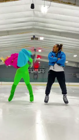 That third flip tho 👀 Who wants to see the results? ⛸️ @elladjbalde #behindthescenes 