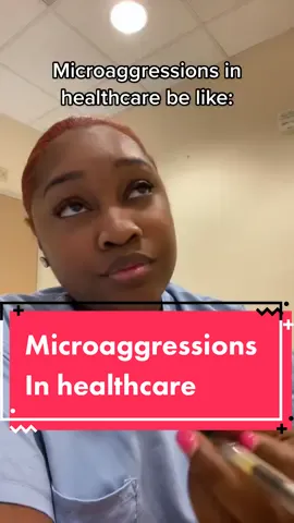 Youll either get this TikTok, or you are so privileged that it will go clean over your head🫠 #blackdoctor #blackdoctorsmatter #microaggressionsatwork  #doctorsoftiktok #surgeonsoftiktok #medicalstudent #premed #residency  
