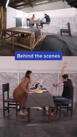 It’s all about perspective #magic #behindthescenes #perspective  @zachking 