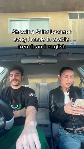 i didn’t expect Saint Levant to react like this #fyp #tiktokarab #music #reaction #musicontiktok 