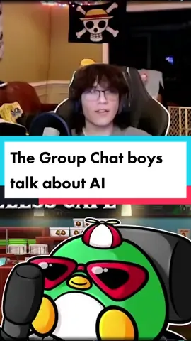 AI's been getting scary it's over for us 😳😳😳 #thegroupchatpodcast #thegroupchat #podcast #clips #podcastclips #AI #foryou 