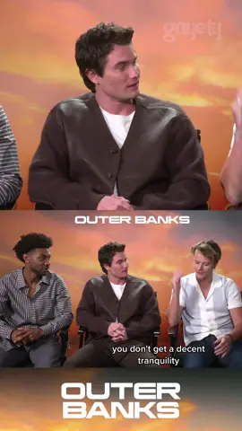 Actor #ChaseStokes said he was hoping for some “calm and tranquility” ahead of S3 of #OuterBanks.’  The @netflix drama follows a group of teenagers who embark on an epic treasure hunt after John B.’s father disappears. Outer Banks will return to Netflix on Feb. 23.
