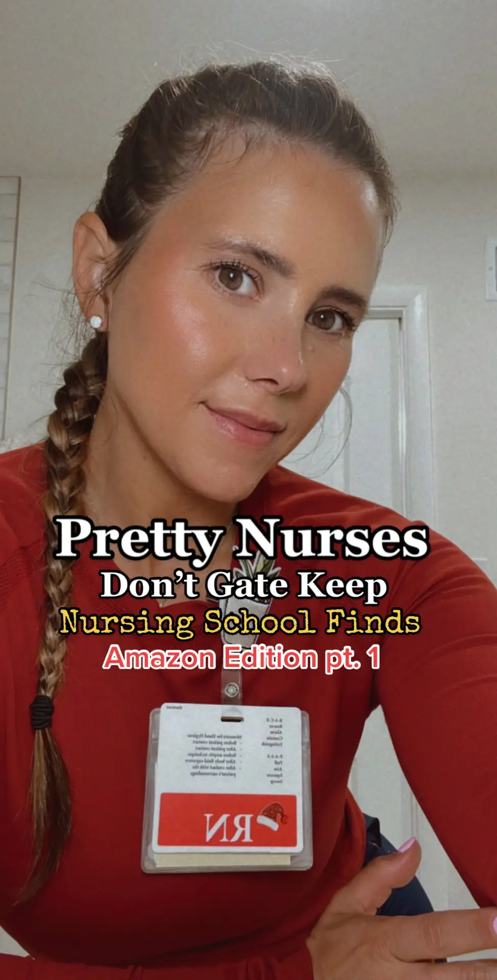 Pretty Nurses Don’t GateKeep Nursing School Finds 🫶🏼✨ Sh0p them all in the l!nKkk in my b!!00 🤎 #nurse #nursesoftiktok #nursetok #nursingstudent #amazon #amazonfinds 