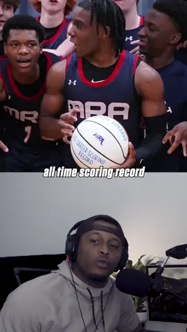 Josh Hubbard is the new ALL-TIME SCORING record holder in Mississippi !! @josh.hubbard 🔥🔥 #record #mississippi #maxpreps #basketballtiktok #buckets