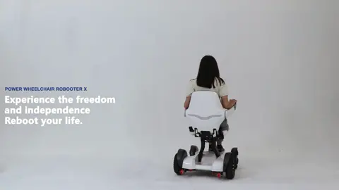 Robooter X40 experience the freedom and independence #roboo #wheelchair #smart #mobility #mobilityaid #robooter_wheelchair #4wheelsdrive