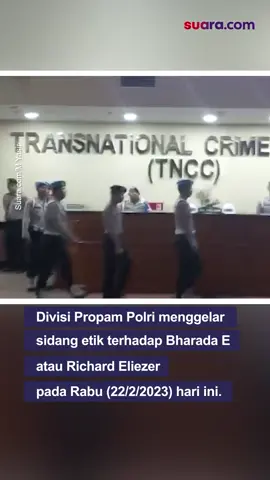 Bharada E Sidang Etik Pakai Seragam Dinas #bharadae #richardeliezer #polri 