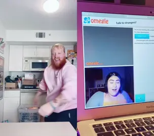 I’m so sorry for laughing but this was TOO GOOD 😂 #omegle #repost #AXERatioChallenge 