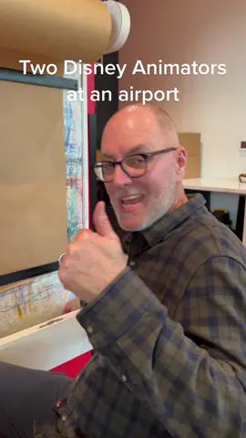 Too bad, we ran out of time and Tony didn’t get a chance to do his part of the challenge!  #crayonsrule #disney #sketching #animation 