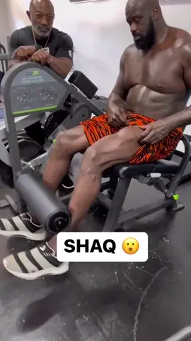 Shaq working out 💪🏾 @rocshabazz @