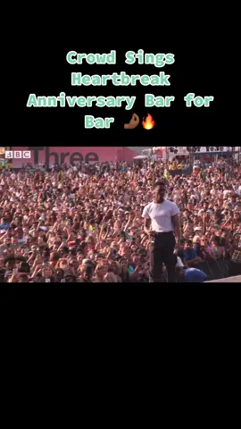 Crowd Sings Giveon’s Heartbreak Anniversary Bar for Bar  🤌🏾🔥#giveon #giveontiktok #wirelessfestival #londonlife 
