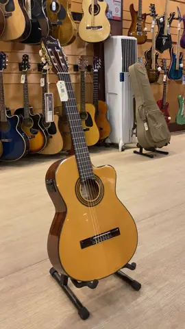 Ibanez GA6CE Classical Acoustic-Electric Guitar “Spruce-top classical guitar for best resonance with pre-amp and pickup to amplify its volume & Cutaway design for easy reachability of higher frets!” NOW AVAILABLE IN STORE! 📍Khichapokhari, Newroad  📍Kumaripati, Jawalakhel #IbanezGA6CE #IbanezClassicalGuitar #Ibanez #IbanezGuitars #IbanezGuitarsNepal #HarmoniumMusicals