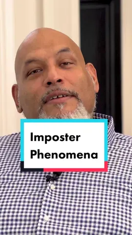 I prefer to call it Imposter Phenomena, not Imposter Syndrome. You're not broken!