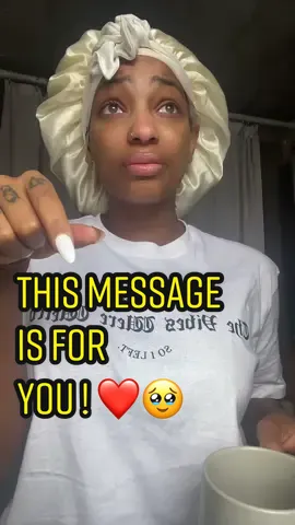 Whoever this message is for, I LOVE you. ❤️ #blackgirltiktok #blackgirlmagic #blackgirlfollowtrain #relationshipadvice #toxic #single #singleadvice #selflove #selflovejourney #viral #bonnetchronicles #girltalk #girltalktips #losangeles #HealingJourney 
